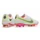 Nike Tiempo Legend 9 Élite FG Blanc Noir Carmin Rose Explosion
