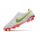 Nike Tiempo Legend 9 Élite FG Blanc Noir Carmin Rose Explosion