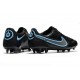 Chaussures de football Nike Tiempo Legend 9 Élite FG Noir Gris Acier
