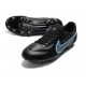 Chaussures de football Nike Tiempo Legend 9 Élite FG Noir Gris Acier